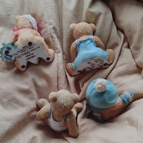 Jack by BB Dakota Teddy Bear Set - Cream and Blue - Picture 2 of 6